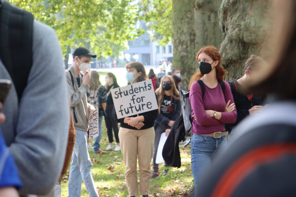 climate activist protester