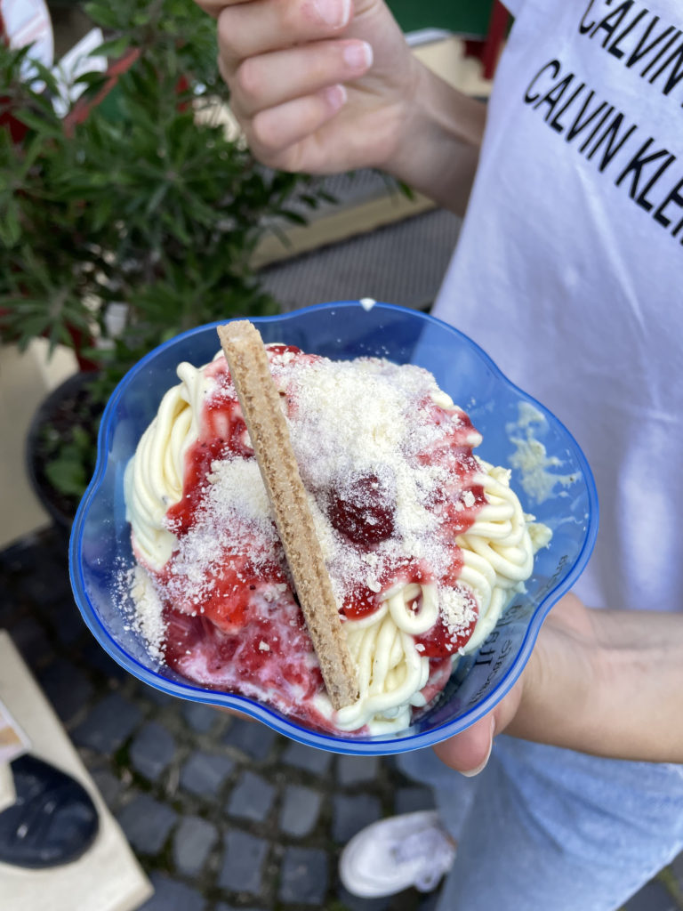 german spaghetti ice cream