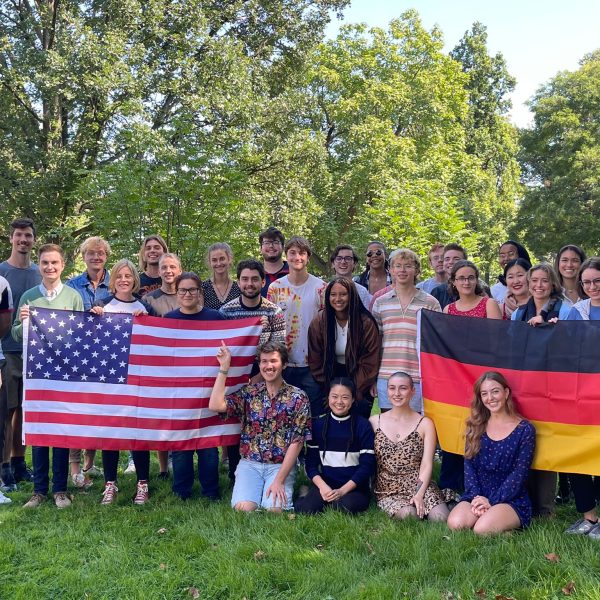 CBYX cohort with German and American flag